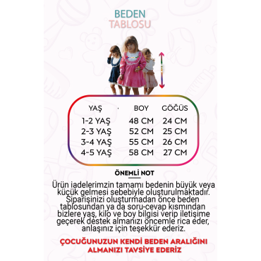 Bebek Kız Çocuk Doğum Günü Parti Düğün Elbise Astarlı Çocuk Giyim Bebek Giyim Kız ELBROBA