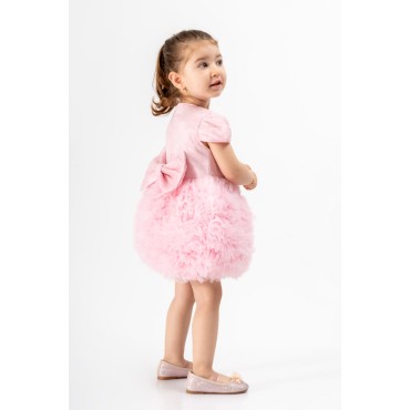 Bebek Kız Çocuk Doğum Günü Parti Düğün Elbise Tüllü Tütü Astarlı Çocuk Giyim Bebek Giyim Kız Bebek