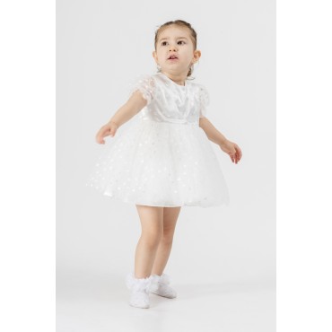 Bebek Kız Çocuk Doğum Günü Parti Düğün Elbise Tüllü Tütü Astarlı Çocuk Giyim Bebek Giyim Kız Bebek ELBYDSNTUL