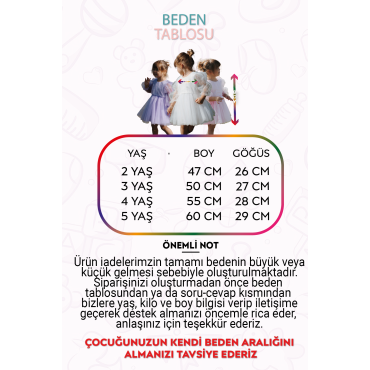 Kız Bebek Kız Çocuk Doğum Günü Parti Düğün Elbise Tüllü Tütü Astarlı Çocuk Giyim Bebek Giyim Elbise Uzun Kanatlı