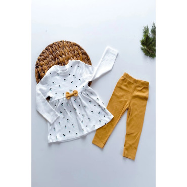 Kız Bebek Çocuk Takım Uzun Kollu Alt Üst Takım Bebek Giyim Çocuk Giyim