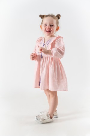 Kız Bebek Kız Çocuk Doğum Günü Parti Düğün Elbise Astarlı Çocuk Giyim Bebek Giyim ELBLAVANTA