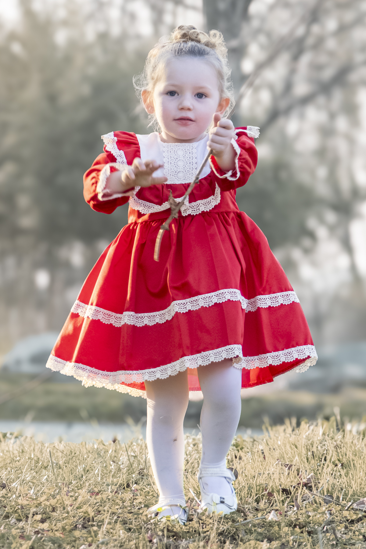 Kız Bebek Elbise Kız Çocuk Elbise Doğum Günü Parti Düğün Elbise Astarlı Saten Uzun Kol