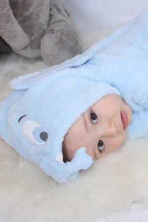 Welsoft Peluş Unisex Fermuarlı Kışlık Bebek Uyku Tulumu Bebek Tulumu Çocuk Tulumu Çocuk Kostümü