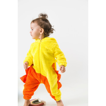Welsoft Peluş Fermuarlı Kışlık Unisex Kız Erkek Bebek Uyku Tulumu Bebek Tulumu Çocuk Tulumu