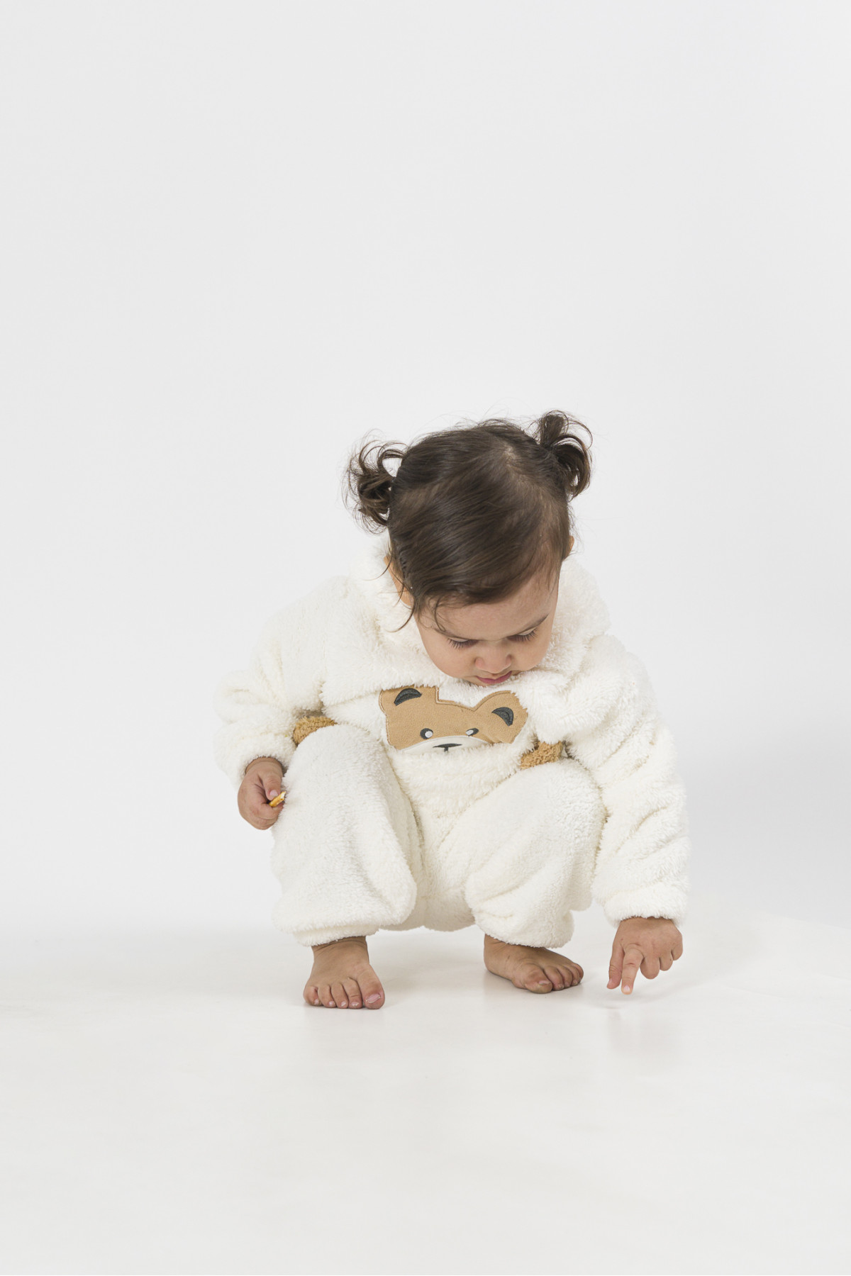 Welsoft Peluş Unisex Kışlık Bebek Takımları Çocuk Giyim Bebek Kıyafeti Çocuk Kostümü welsoft takım TKMWLS